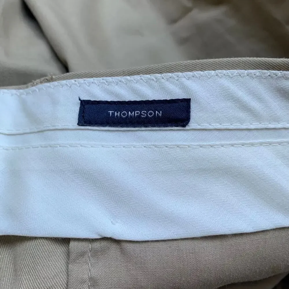 J.Crew Thompson Chino Pants Men's 38x29 Tan Khaki Straight Leg Style 12468‎
